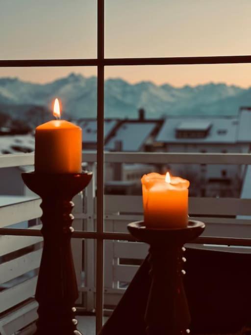 Penthouse Im Dachgeschoss Apartment Sonthofen Exterior foto